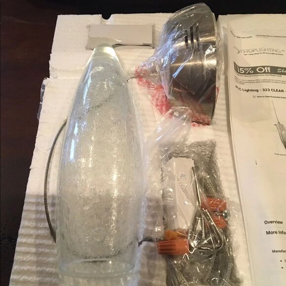 NEW Hanging Pendant Light - Picture 6 of 6